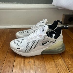 Nike Air Max 270 White Black Sneakers